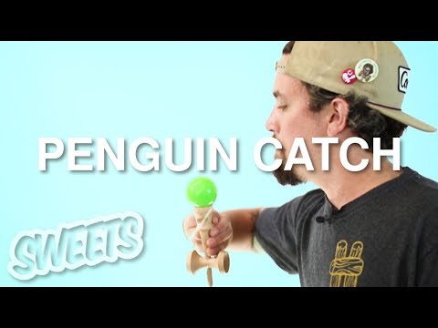 How to PENGUIN CATCH - Kendama Trick Tutorial - Sweets Kendamas