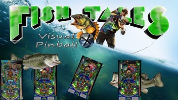 4K Every Fish Tales Vpx Table Visual Pinball Gameplay (3 Screen Setup)