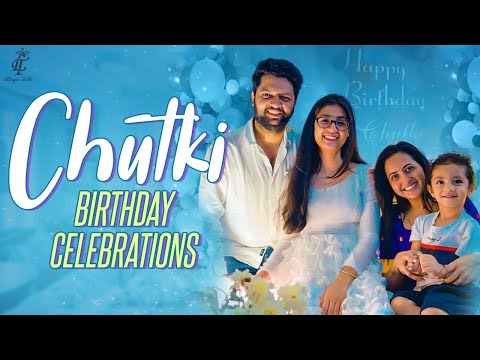 Lasya Talks || Chutki Birthday Celebrations || Family Time || surprise || @Mr Majnu @Lasya Talks