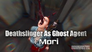 Gold Deathslinger Ghost Agent Gameplay & Mori | Dead by Daylight Mobile