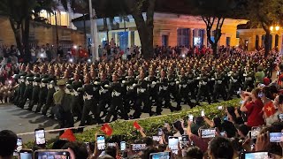 Vietnam 50th Reunification Day Military Parade Rehearsal 2025