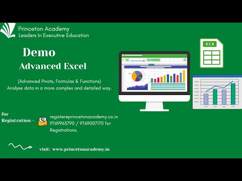 Advanced Excel &