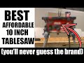 Best AFFORDABLE Compact 10'' TABLE SAW (You Will Never Guess The Brand)