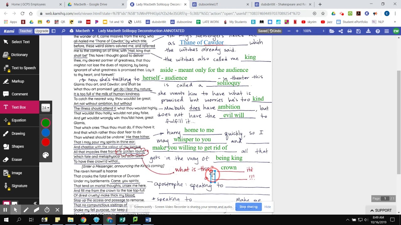 Lady Macbeth Soliloquy Deconstruction YouTube Lady macbeth soliloquy deconstruction youtube