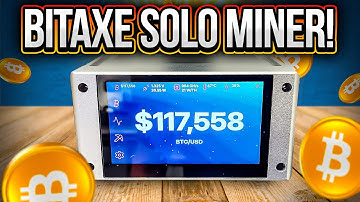 $275 Mini Home Bitcoin Miner for Getting Started! Bitaxe Touch