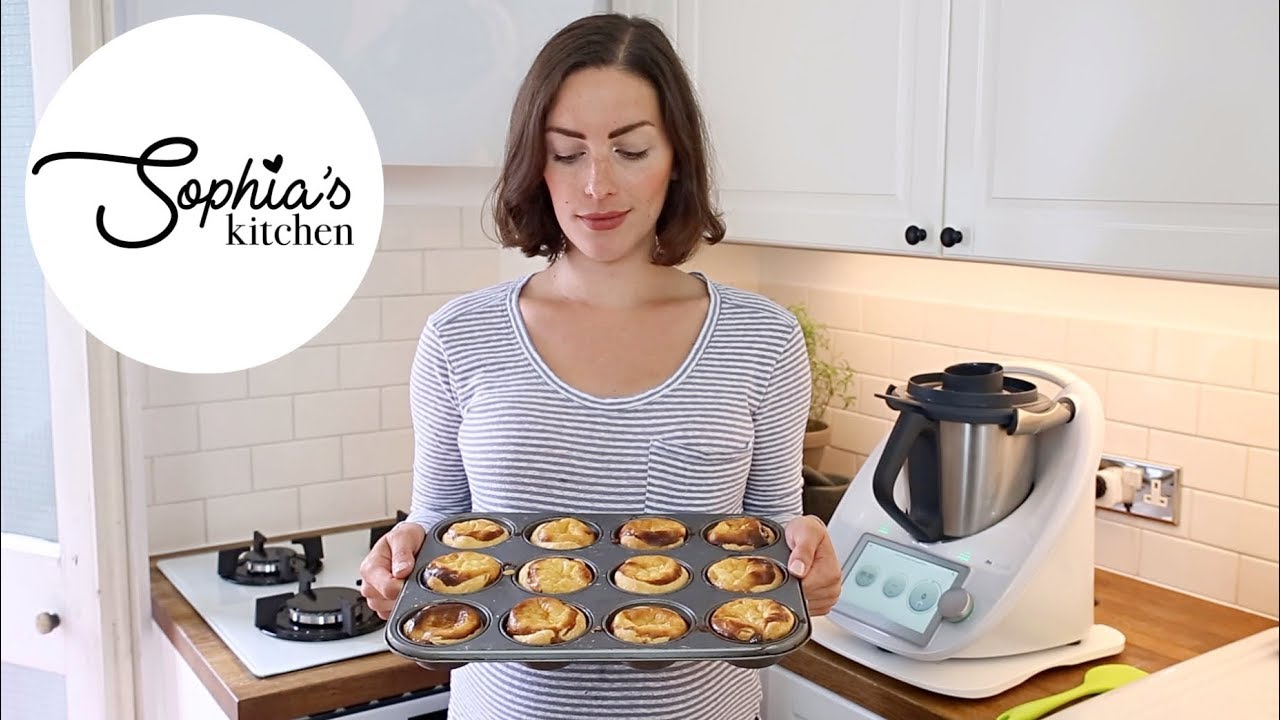 Portuguese Custard Tarts Thermomix Recipe Sophia S Kitchen Youtube