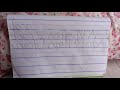 My 4 years old son writing his name  jacob zane arnado