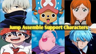 Jump Assemble Support Characters