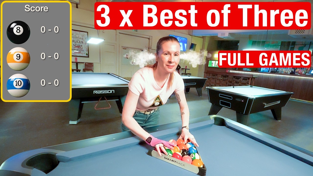 8-Ball vs 9-Ball vs 10-Ball Under Pressure