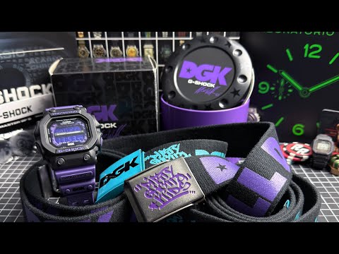 G-Shock GX56DGK-1 aka “DGK King Square” - YouTube