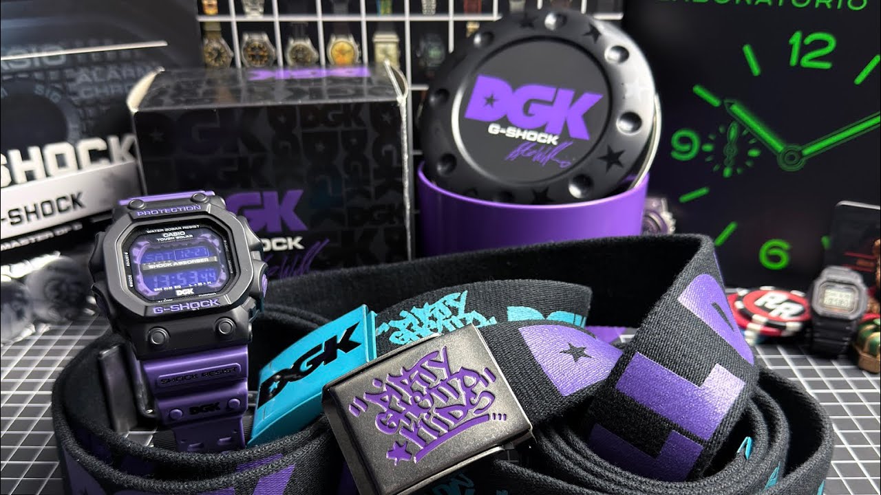 G-Shock GX56DGK-1 aka “DGK King Square” - YouTube