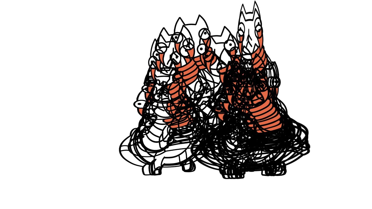 Animating Straightjacat from Cat Evolution (100th video!🎉)