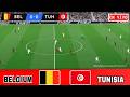 Belgium vs Tunisia International Friendly 2026 Match Simulation PES 21