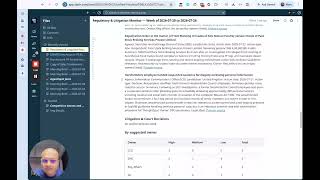 AgentSpot Legal Use Case - Monitor Regulatory & Litigation News