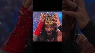 Roman Reigns Reigns king 👑 of wwe #shorts #wwe #raw  #romanreigns #randyorton #facts #aura