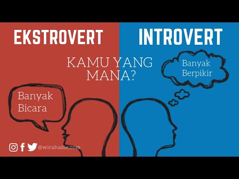 Video: Perbedaan Antara Introvert Dan Ekstrovert