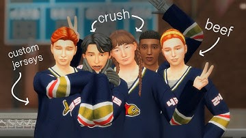 i got too invested in hockey lore in my save file