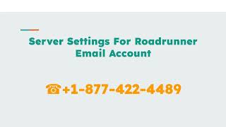 Server Settings For Roadrunner Email Account