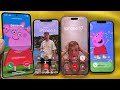 Pig incoming Call iPhone xs, Samsung Z Flip, iPhone 13, iPhone 17pm
