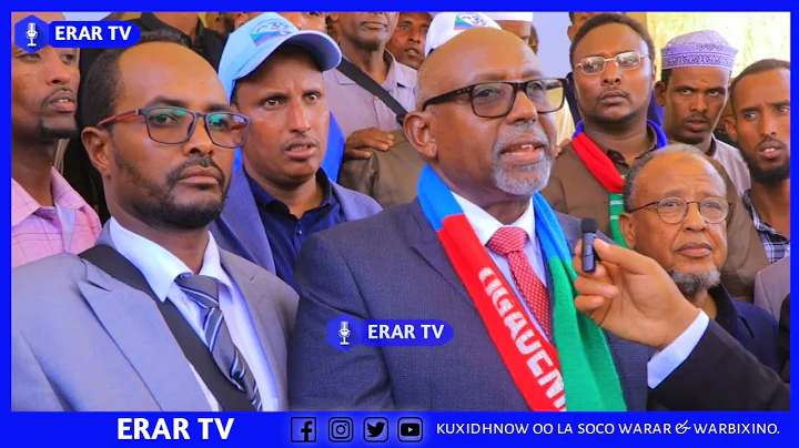 Waraysi Guddoomiyaha ONLF Dr Abdirahman Sheekh Mohamed Mahdi