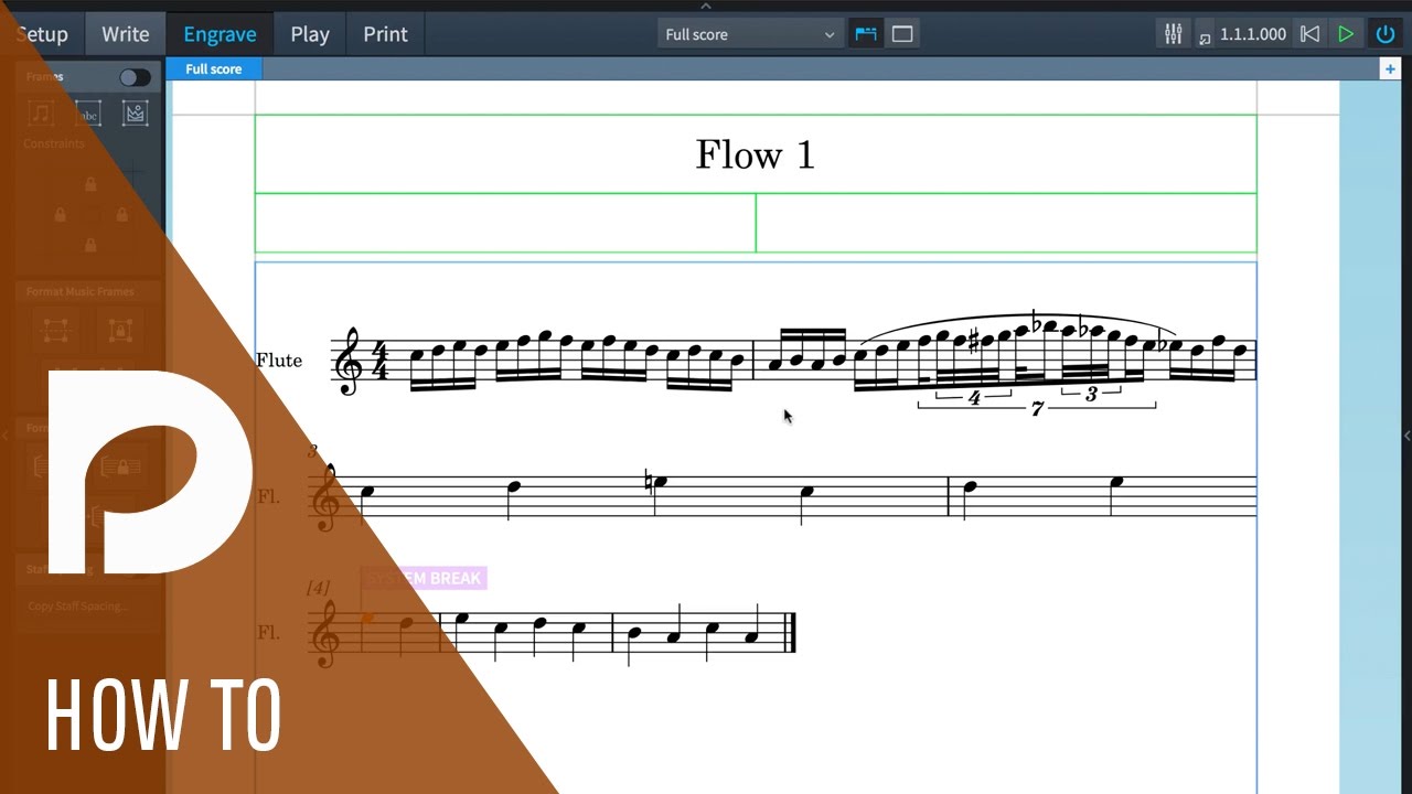 How to Work with System and Page Breaks | Engrave Mode in Dorico - YouTube