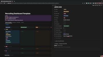 Recruiting Dashboard Intro