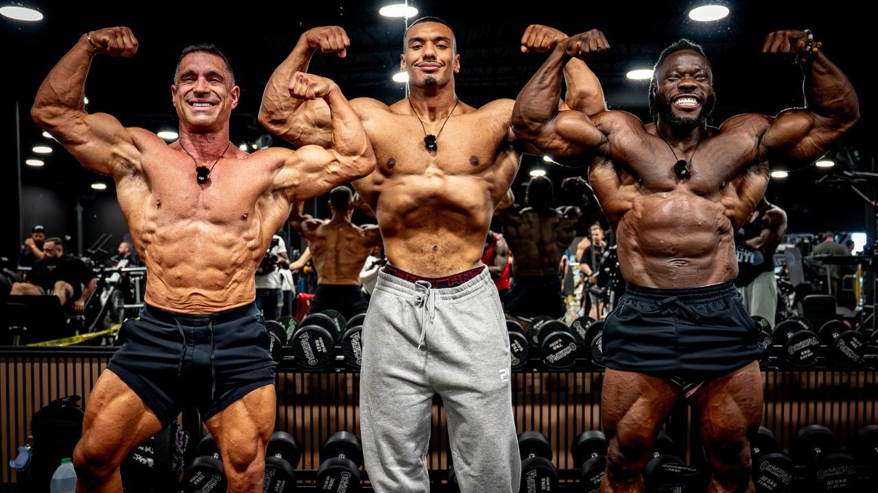 Как накачать огромные и сильные плечи с Грегом Дусеттом и Ндо Чампом