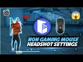 GG Mouse Pro Best Sensitivity 💀| How to play free fire with keyboard and mouse |GG Mouse Pro setting
