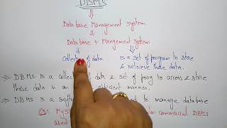 DBMS tutorial for beginners | Lec-1| Bhanu Priya screenshot 1