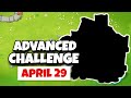 Btd6 advanced challenge  oddly specific  april 29 2024