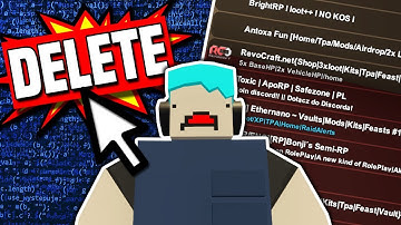 PSYCHO KID DELETES HIS OWN SERVER!?! (Unturned Trolling)