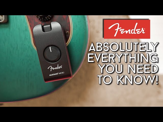 Fender Mustang Micro Review