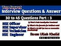 Top Viral HSE Officer Job Interview Questions Part 3 HSE Academy Ikram Ullah Khalid HSE Engineer Top Viral HSE Officer Job Interview Questions Part 3 HSE Academy Ikram Ullah Khalid HSE Engineer