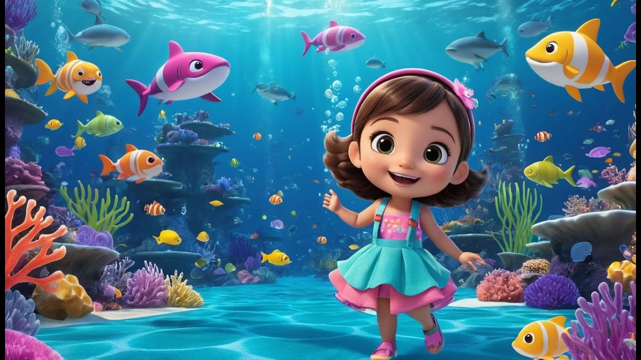 Baby Shark’s Party Park | Fun Shark Song for Kids | Underwater Party Adventure