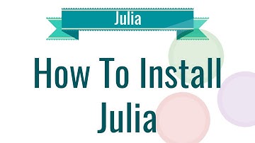 How to install Julia on Windows