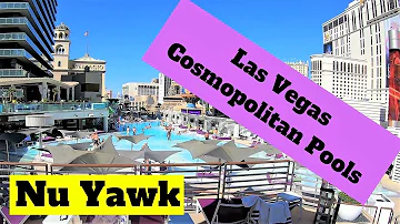 🟡 Las Vegas | Cosmopolitan Hotel & Casino Pools. I Check Both Pools Out. Which Is The Better One?
