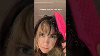 Did you know how to brush your hair? #hairstylist #hairdresser #hair