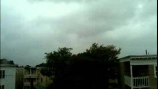 Hurricane Irene Time Lapse in Boston - August 28, 2010