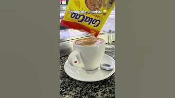 A Big Cultureshock For Me Is Not Having Syrups To Add To My Coffee So I Add ColaCao Americanlife 