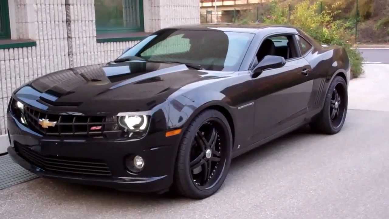 Jakon Motors Inc. Black Chevrolet Camaro 6.2 V8 SS Coupe