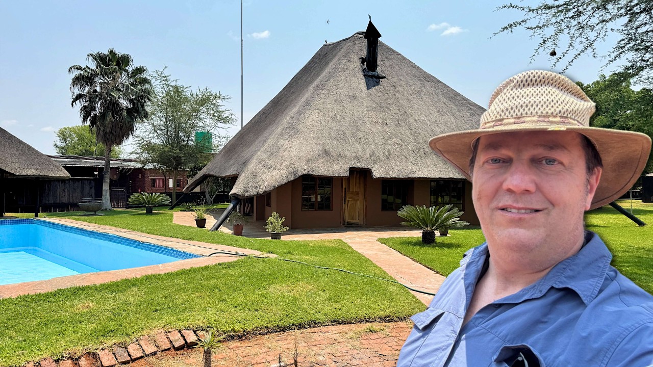 428 Hekaar Droom JAGPLAAS met VYF STER fasiliteit en BAIE wild Ellisras (4k60 video)