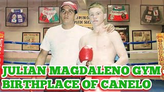 THE HUMBLE GYM WHERE CANELO LEARNED BOXING WITH EDDY REYNOSO - JULIAN MAGDALENO GYM