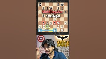 Best Chess Middlegame Strategies Only Grandmaster Know! #chesstricks #chesstraps #chesstactics