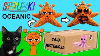 CAJA MISTERIOSA DE INCREDIBOX SPRUNKI FASE OCEANIC PERO EL JUEGO ES EN LA VIDA REAL VS GATOS