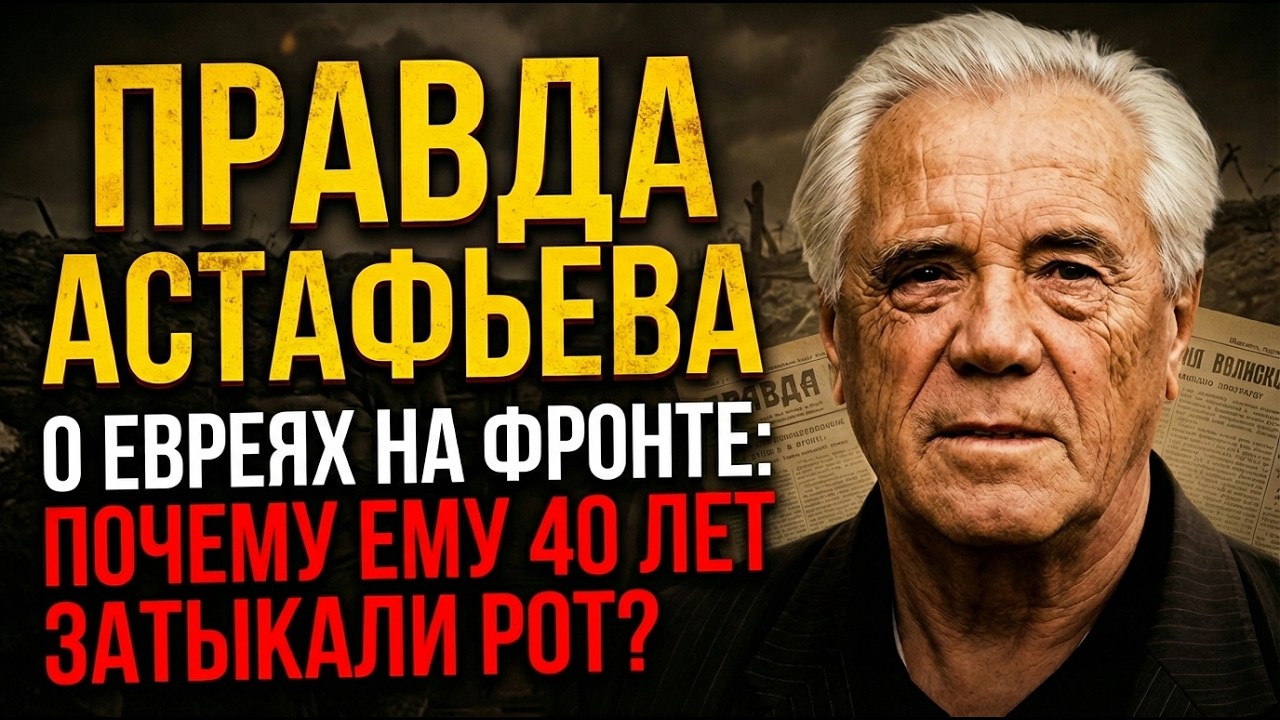 СТЫДНАЯ ПРАВДА АСТАФЬЕВА! ЗА ЧТО ЕГО ВОЗНЕНАВИДЕЛИ ЕВРЕИ?