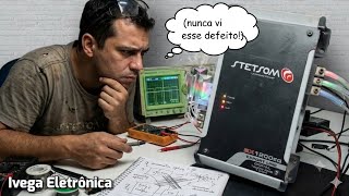 ​DEFEITO BIZARRO! Peguei um Stetsom EX1200EQ com um problema que NUNCA VI!