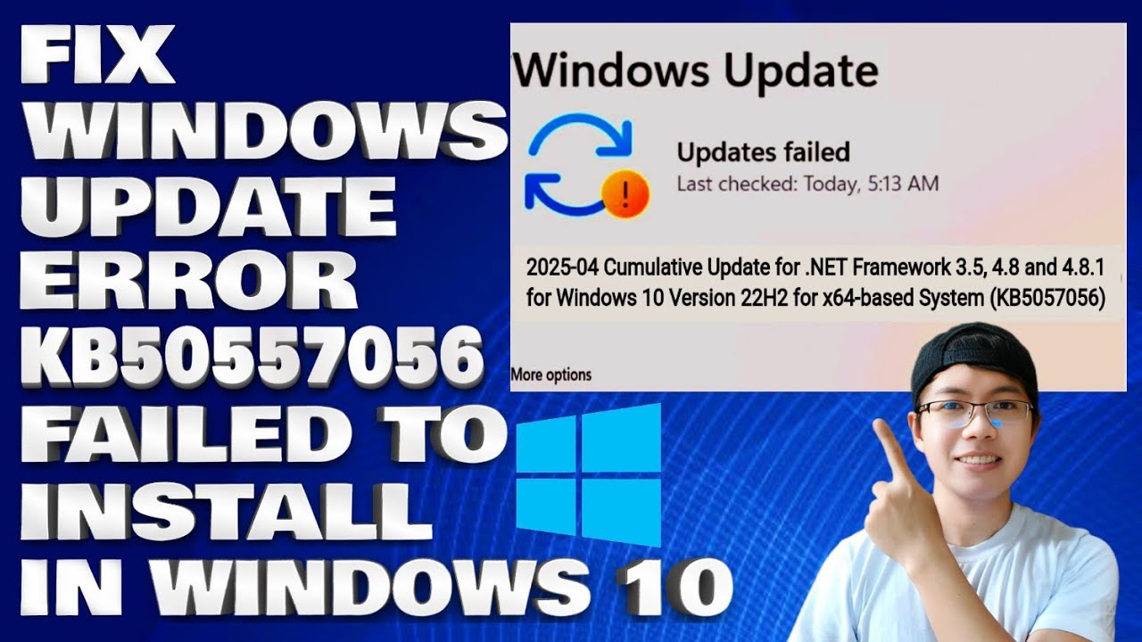 How To Fix Windows Update KB50557056 Failed To Install in Windows 10 ...