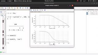 Bode Plots and Stability Margins using Scilab