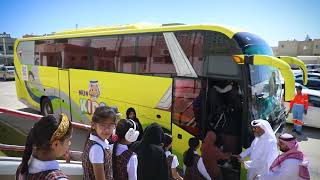 الباص البيئي يزور مدرسة الأندلس الابتدائية للبنات
