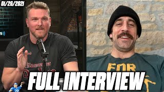 Pat McAfee & Aaron Rodgers Talk Loss To The Buccaneers, Secrets To This Season's Success, And More